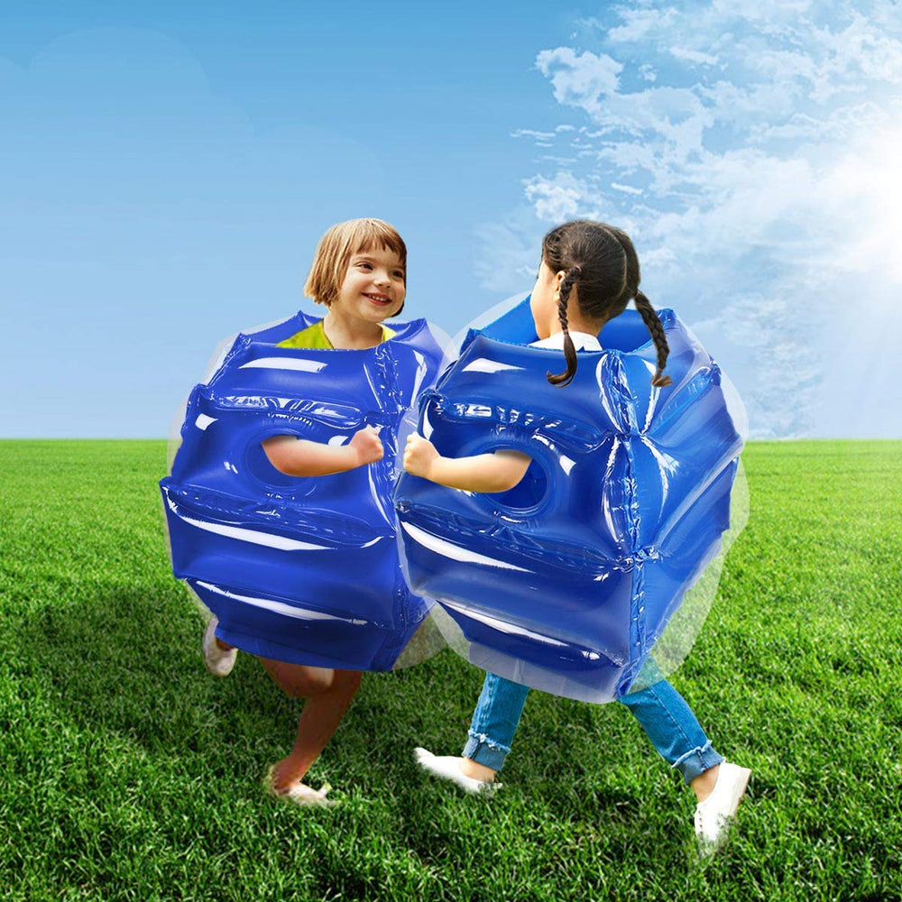 Sunshine-Mall repair patches included with inflatable sumo balls for quick fixes.
