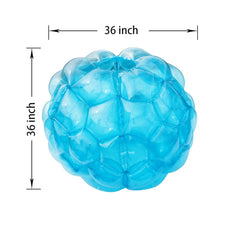 Sunshinemall bumper balls 36in blue side view ideal for active games