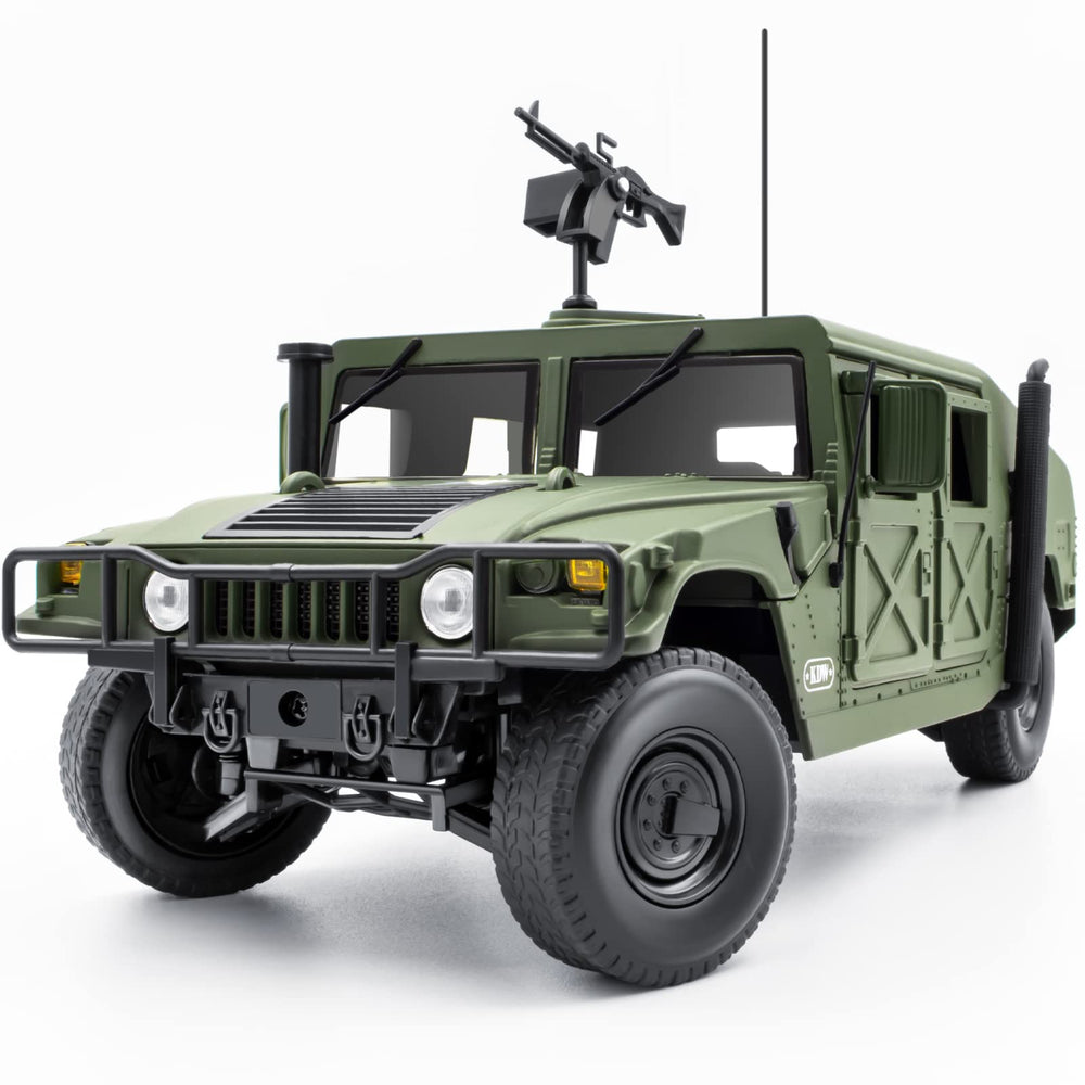 Supdex 1:18 armored vehicle model with metal body for desk display.