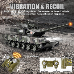 Supdex 1/24 turret rotation and adjustable barrel