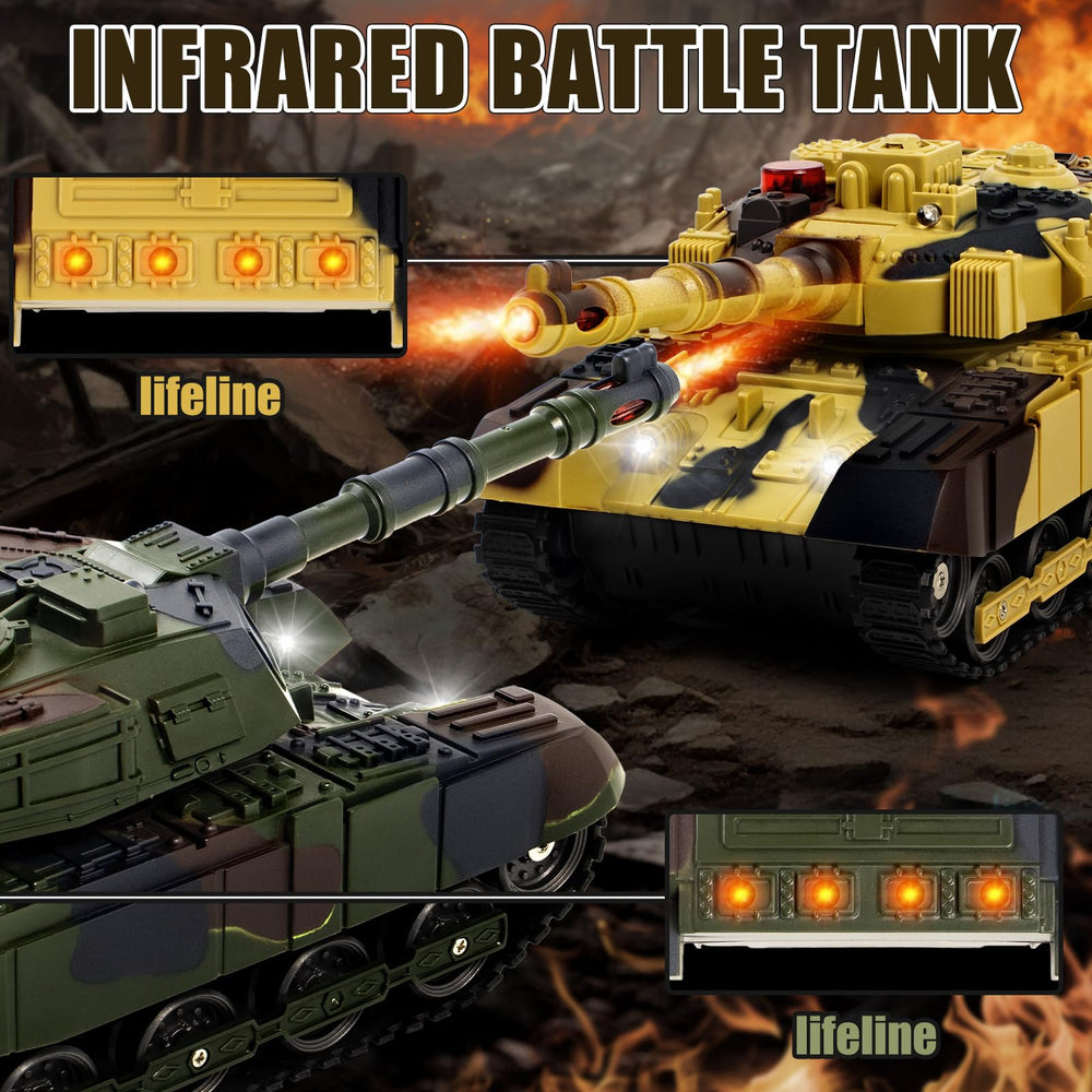 Supdex 1/28 RC Battle Tank turret rotation for agile targeting during play