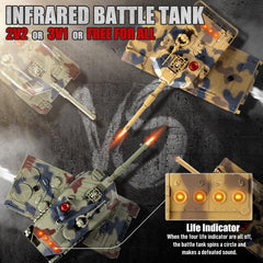 Supdex 1/24 RC Tank top view highlights compact footprint for indoor play.