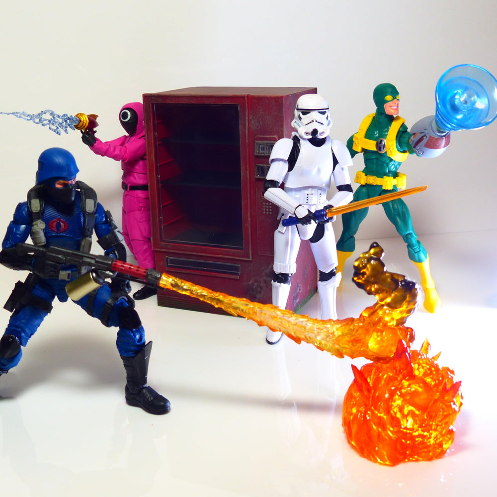 Super Action Stuff Damage Effects add weapon burn and impact realism for displays.