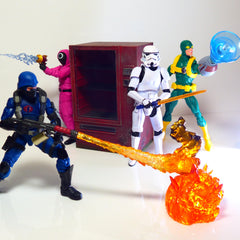 Super Action Stuff Damage Effects add weapon burn and impact realism for displays.