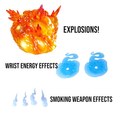 Super Action Stuff Smoke Effects create atmospheric detail for character moments.