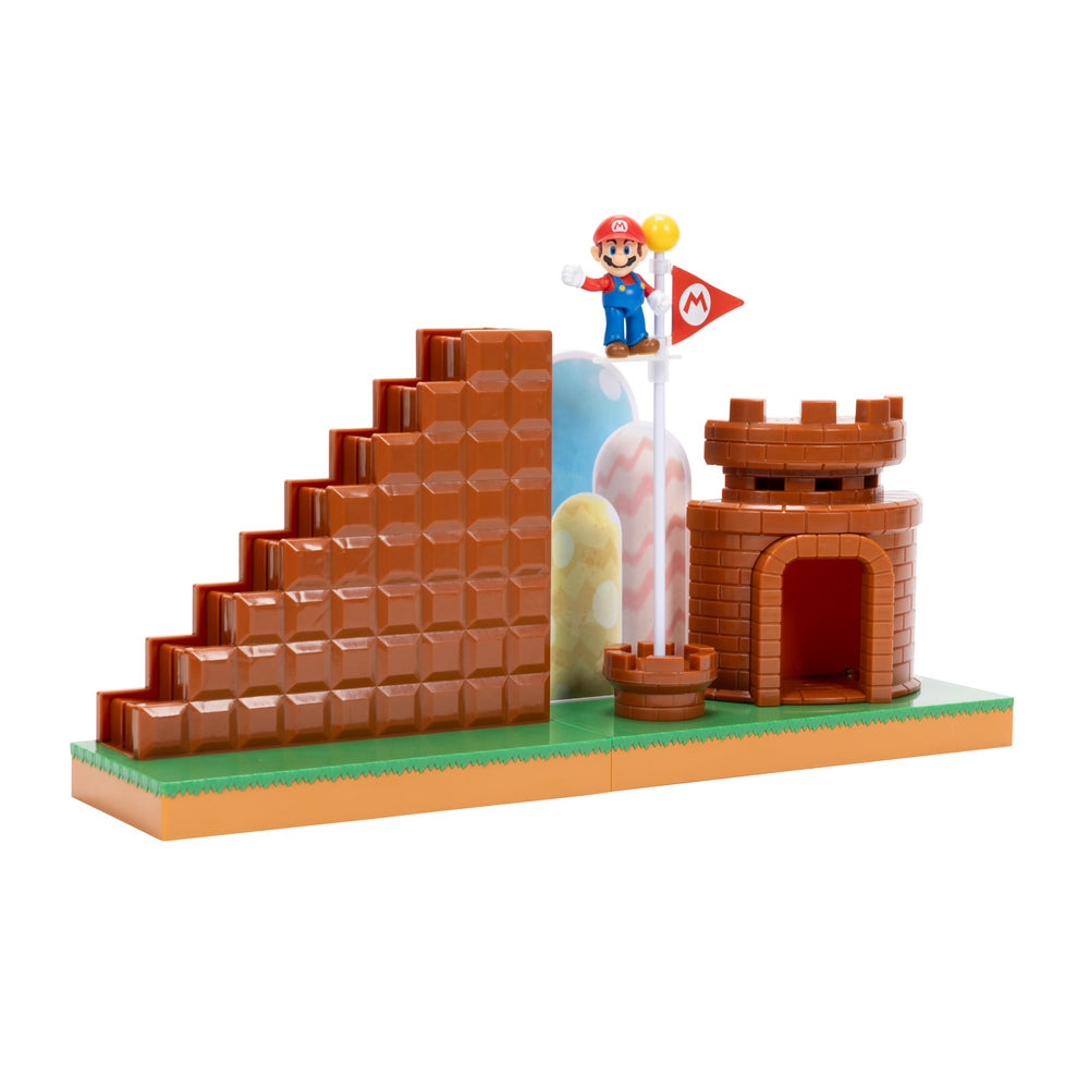 Super Mario Course Complete Playset Mario figure—a perfect fit for imaginative adventures and display