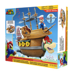 Super Mario Deluxe Bowser's Airship battery compartment for power needs.