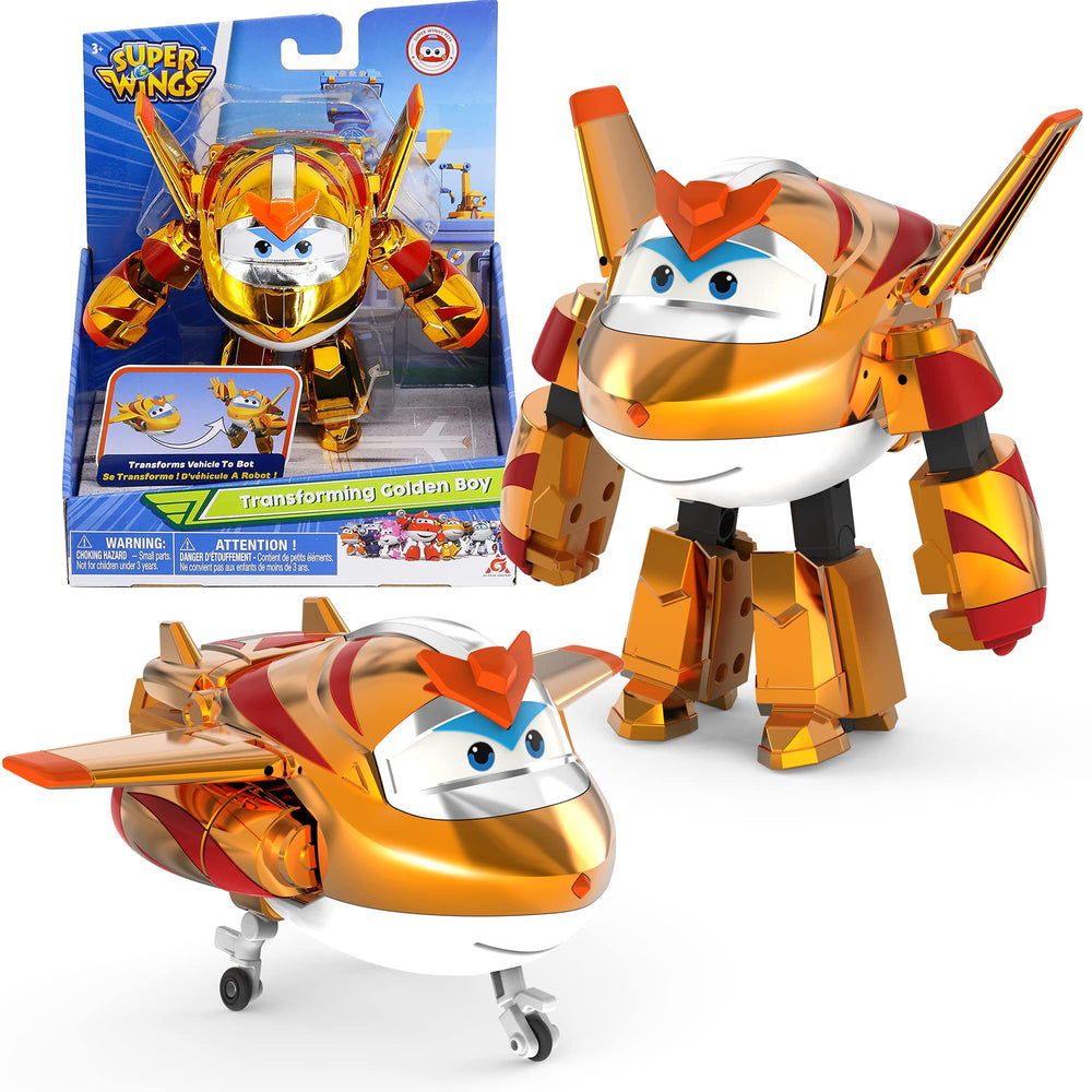Super Wings packaging is easy to store and display.