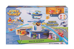 Battery-powered control tower lights up scenes for engaging adventures