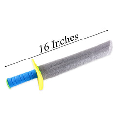 Packaging image of Super Z Outlet 16-inch foam sword set for party displays