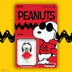 Super7 blister card artwork packaging, features original Peanuts-inspired illustration.