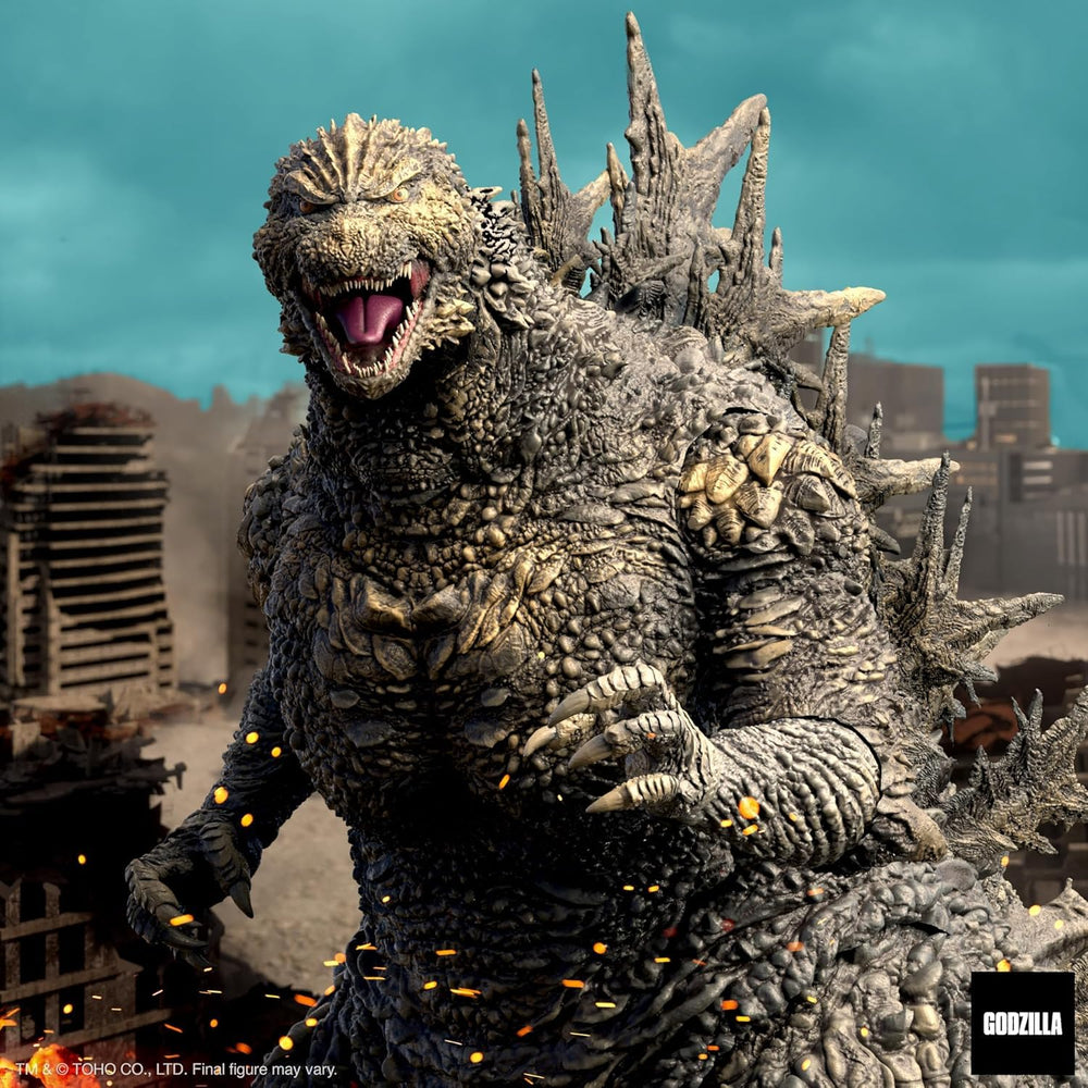 Super7 Toho Godzilla Minus One figure, 8-inch size, ideal for shelf displays and diorama setups