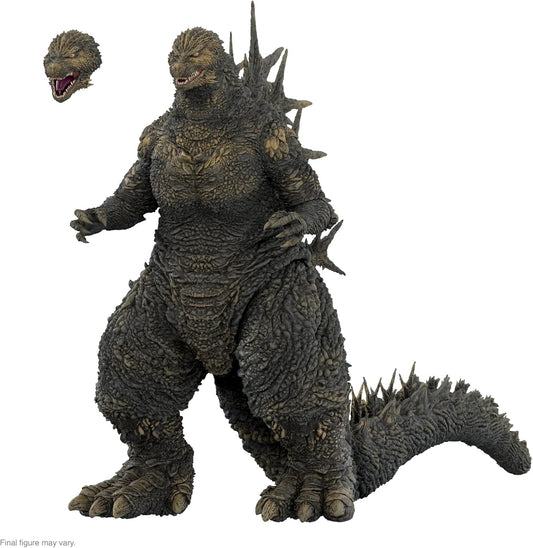 Super7 Toho Godzilla Minus One figure with roaring head, dramatic display