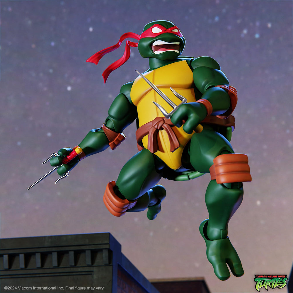 Raphael with Sais and Shell Cell captures iconic crime-fighting moments
