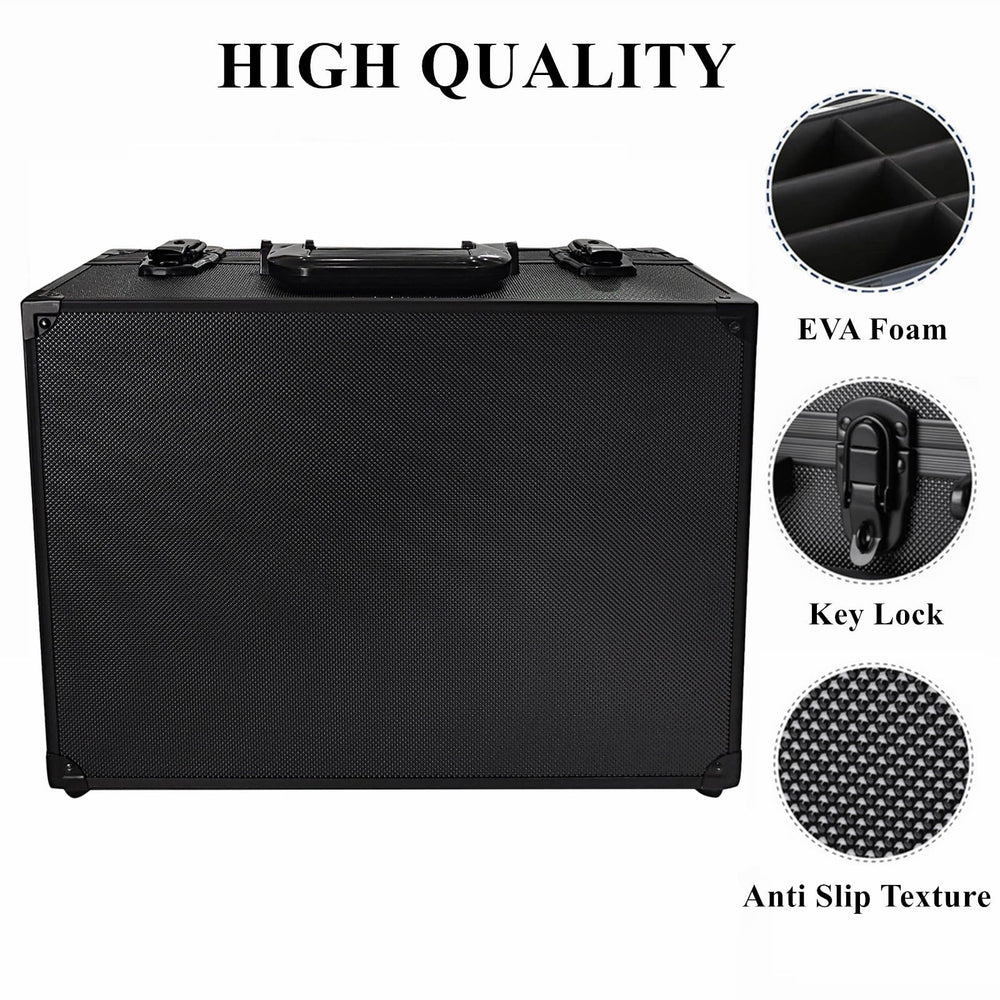 Superaimi Toploaders storage box with shoulder strap for portable transport