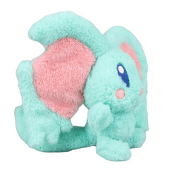Soft-touched SUPERBE fur on Elfilin Kirby plush for comforting companionship