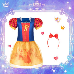 Gala-style costumes spark royal role-play at parties or at home.