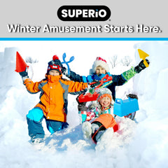 Superio Snow Brick Maker supports sand-castle creation and snow-brick adventures.