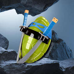 Suphan turtle shell props worn by child, lightweight and safe for play.