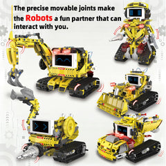Suplanet 5-in-1 bulldozer model supports motor skills