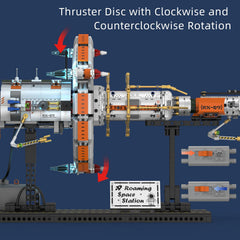 Suplanet Space Station exclusive nameplate and bracket for personalization