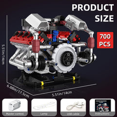 Suplanet V8 valve activation demonstrates a lifelike transmission in action.