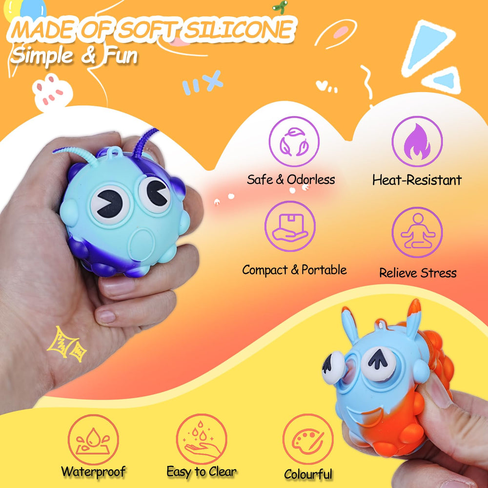 Supovil animal pop it ball collection for tactile fun and focus.