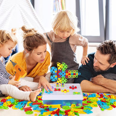 SUPSTEM rainbow fasteners inspire colorful designs and creative assembly sessions.