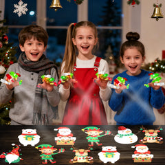SURCVIO finger lights elf pattern glow for kids' party
