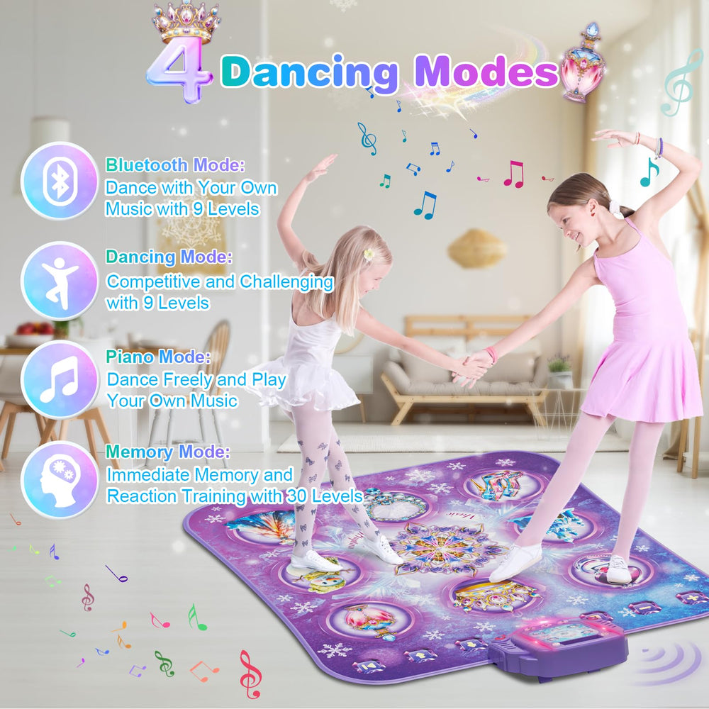 Surelect Dance Mat foldable design enables easy portability for indoors and outdoors.