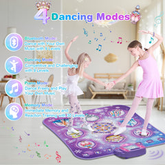Surelect Dance Mat foldable design enables easy portability for indoors and outdoors.