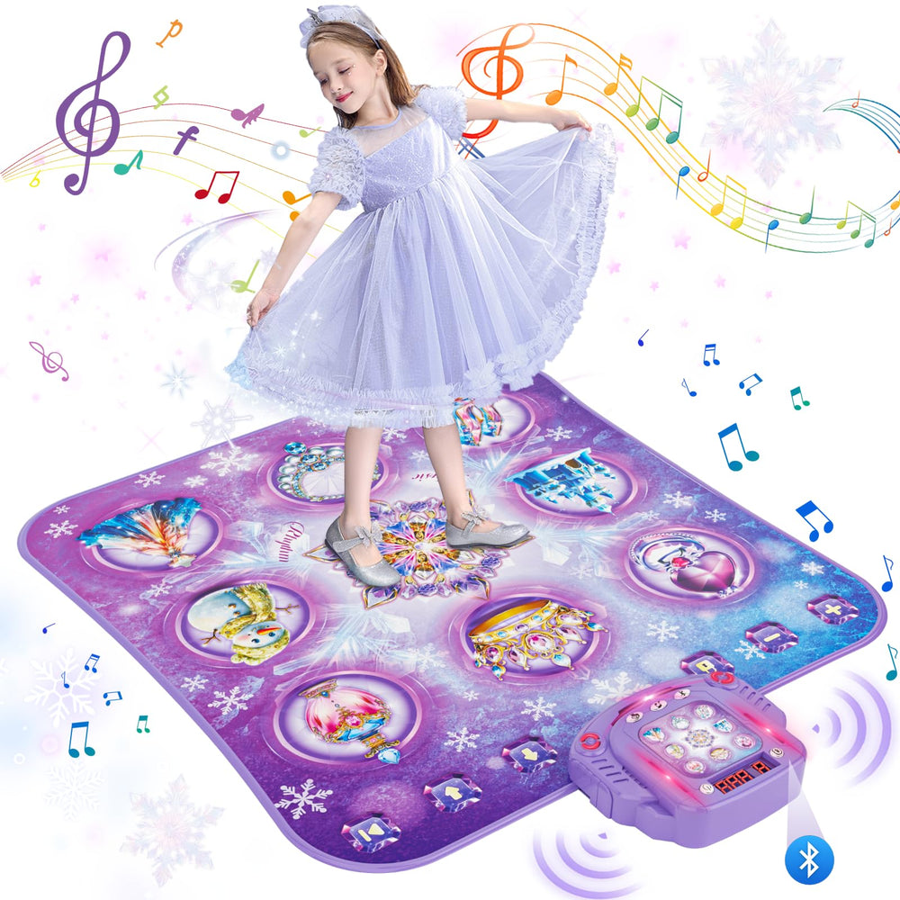 Surelect Dance Mat memory mode guides steps with light cues for practice.