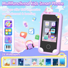 Surelect Kids Smart Phone 2.8-inch side view highlighting compact, kid-friendly grip.