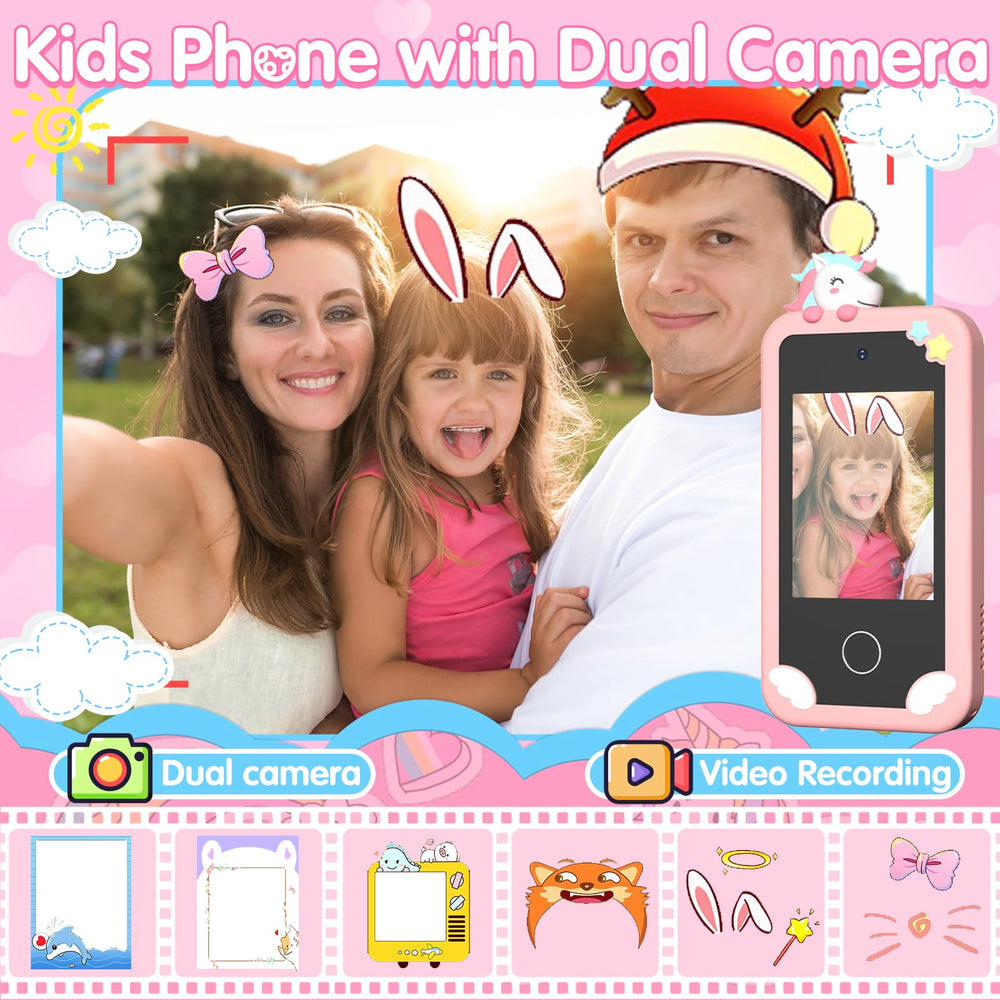 Surelect Kids Smart Phone includes 32GB SD card for music and content
