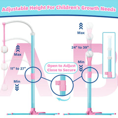 Surelect T-ball set includes two retractable bats for shared play.