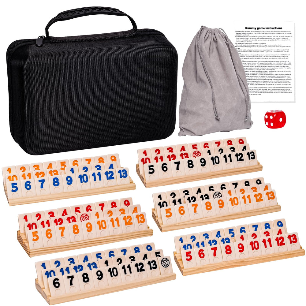SUROQUE Rummy Cube set supports family time and learning at home