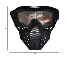 Surper package includes black, white, blue, and yellow masks.