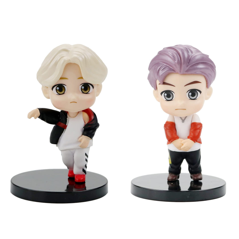 SurpriseSeptember durable PVC figures brighten party table and cake display