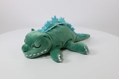 Surreal Entertainment Godzilla plush back view highlighting tail and body proportions.