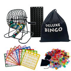 SUTIMSHE Deluxe Bingo Cage for smooth, quick draws at parties.