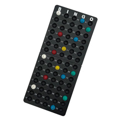 SUTIMSHE plastic masterboard keeps bingo play organized and accessible