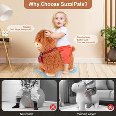 SuzziPals cow hopper includes nuzzle puller for easy deflation and handling