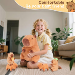 Perfect gift set for capybara lovers on birthdays and holidays.