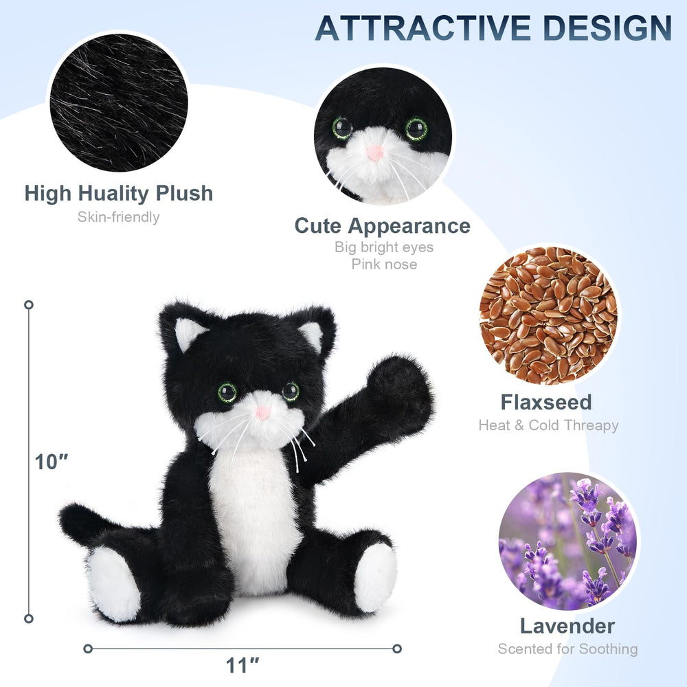 SuzziPals lavender-scented cat plush offering a soothing aroma for relaxation.