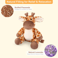 SuzziPals Giraffe Plush – cooling feature delivers refreshing relief on hot days.