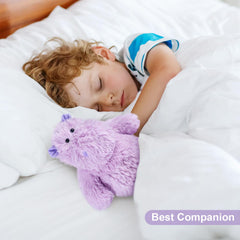 SuzziPals hippo plush cooling option—freeze for cooling relief