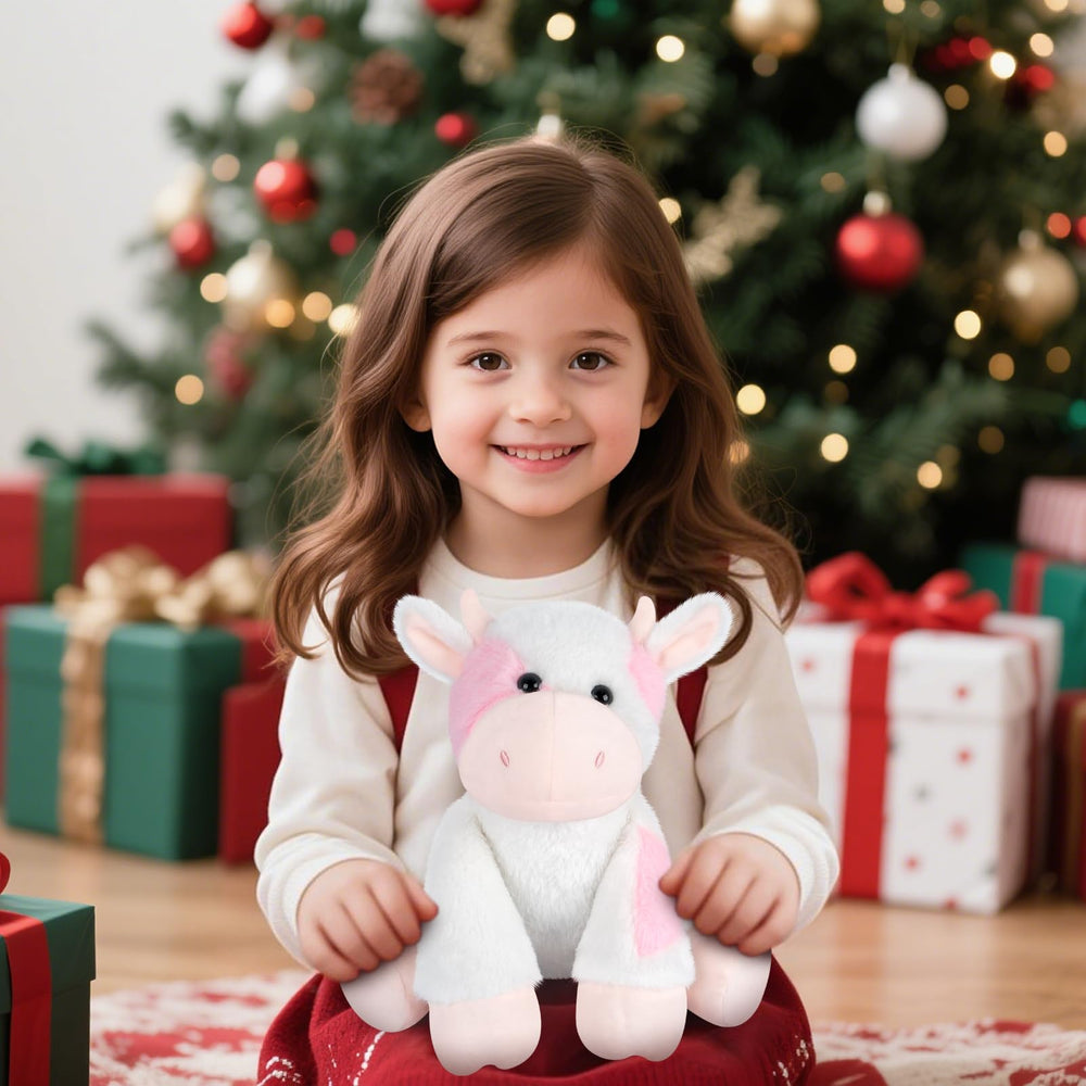 SuzziPals kawaii cow plush decor idea for a cute room.