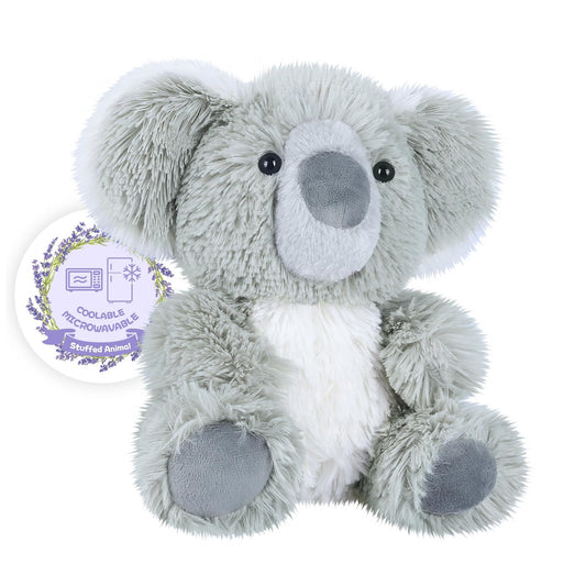 SuzziPals koala heat pad plush offering a cozy warm cuddle for cold nights.