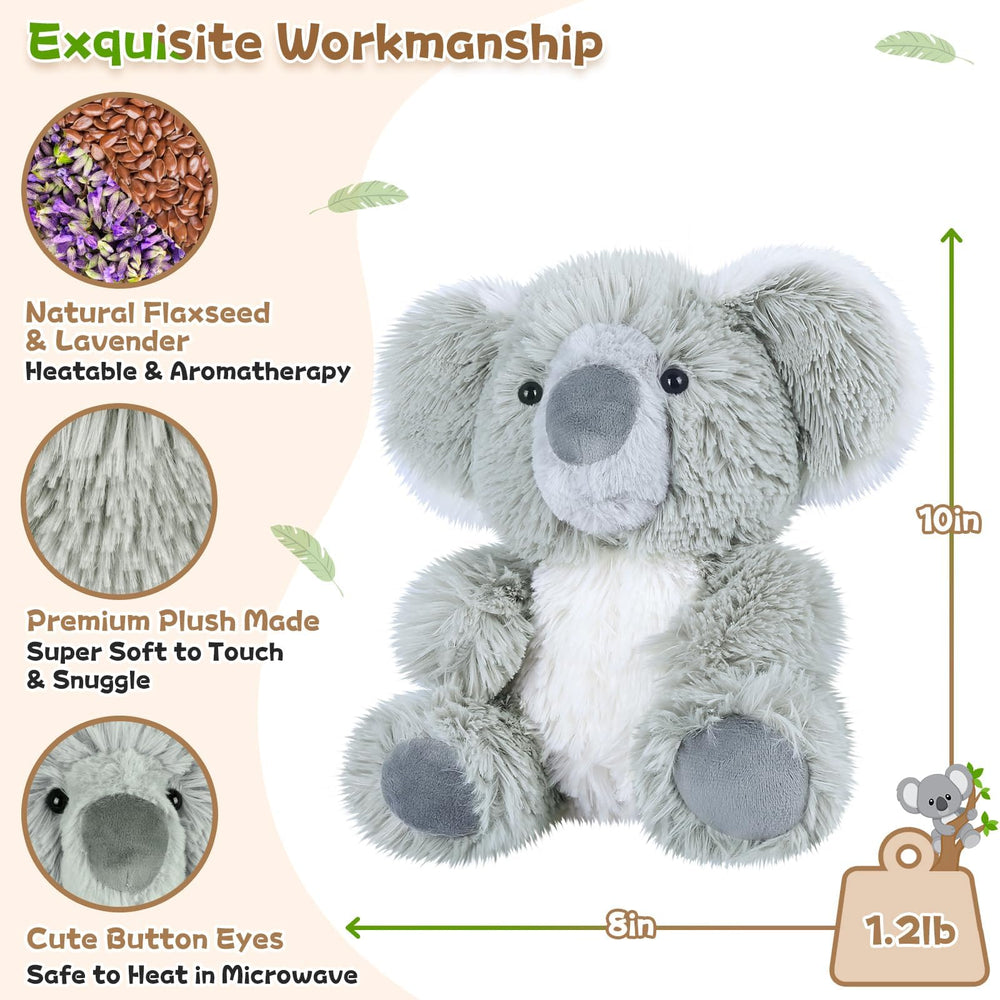 SuzziPals koala lavender scent plush with gentle aroma for relaxation.