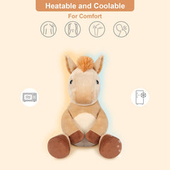 SuzziPals lavender-scented horse plush promotes natural calm and cozy bedtime